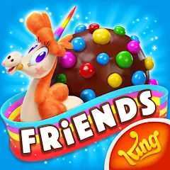 Candy Crush Friends Saga v 4.9.0.0 Мод неограниченное количество жизней / плюс 100 ходов